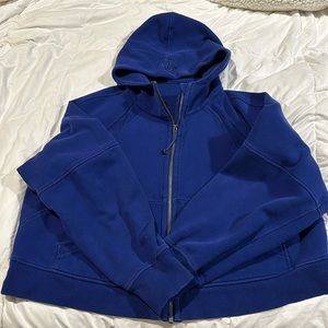 Lululemon Full zip oversized scuba hoodie